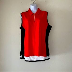 Grand Slam Women’s Sleeveless Golf Polo
